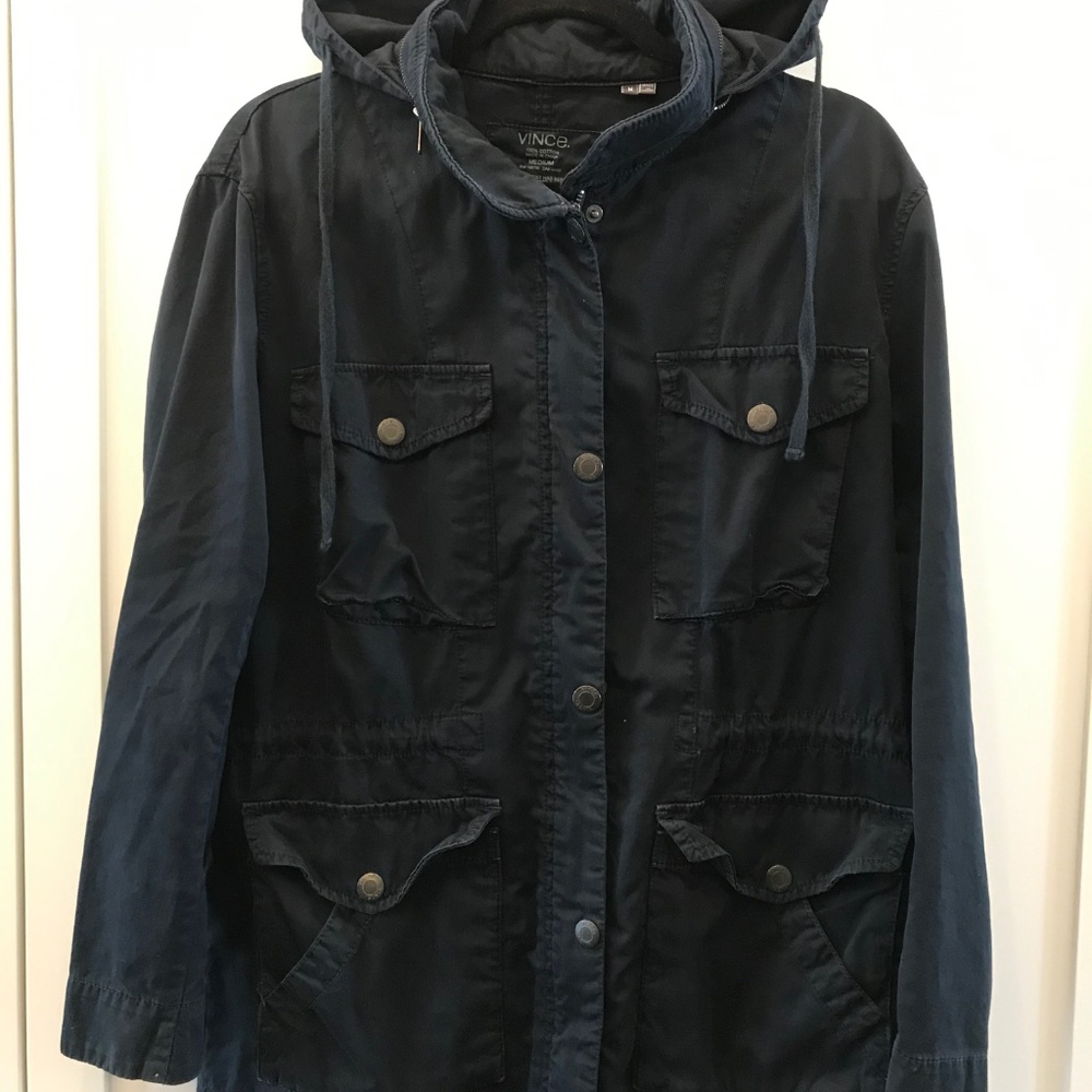 Vince Navy Blue Denim Jacket